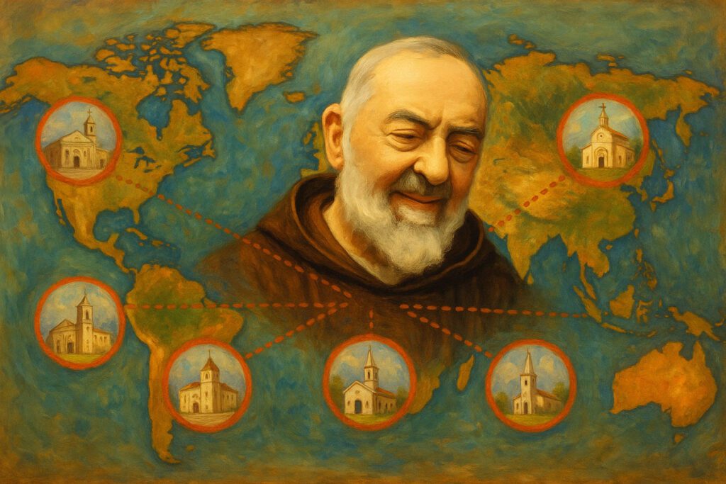 The Global Spread of Padre Pio Devotion: Shrines and Prayer Groups Worldwide