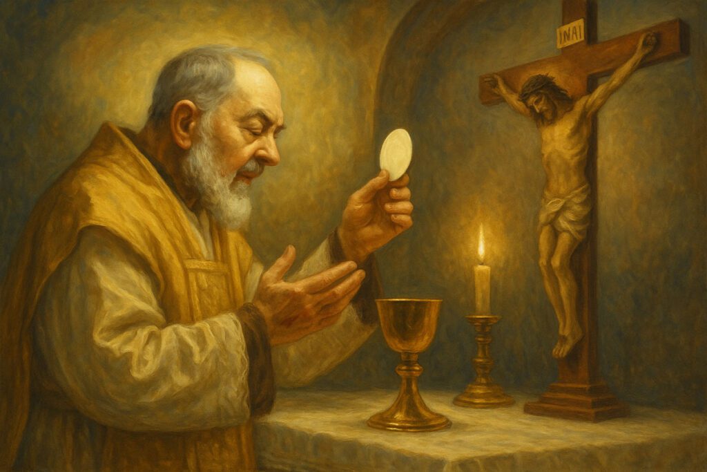 The Holy Mass According to Padre Pio: Heaven on Earth