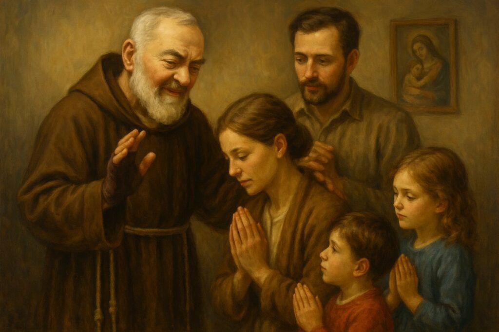 Padre Pio’s Counsel to Families: Building Homes of Faith