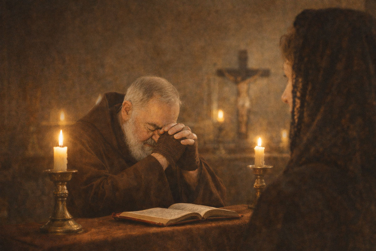 You are currently viewing What Mary Pyle Learned by Watching Padre Pio Pray